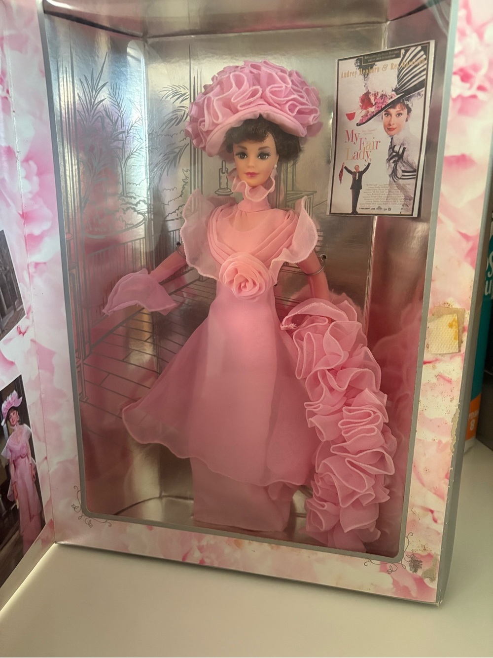 Barbie Pink Lady Pink Hat & Gown Fashion Doll